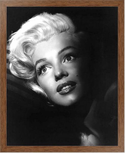 Постер Monroe, Marilyn 93 с типом исполнения На холсте в раме в багетной раме 1727.4310