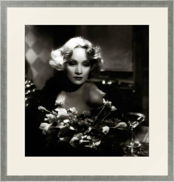Постер Dietrich, Marlene (Shanghai Express) 5 с типом исполнения Под стеклом в багетной раме 1727.2510