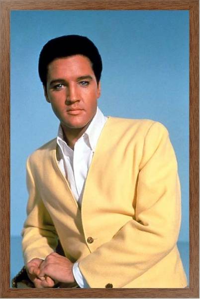 Постер Presley, Elvis 4 с типом исполнения На холсте в раме в багетной раме 1727.4310