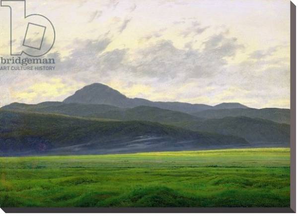 Постер Mountainous landscape с типом исполнения На холсте без рамы