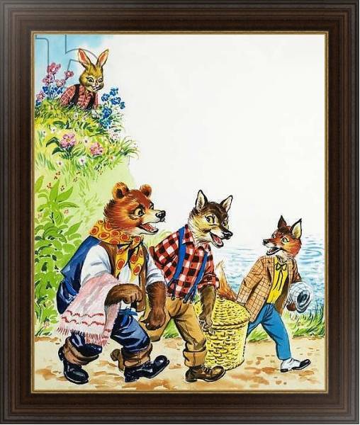 Постер Brer Rabbit 112 с типом исполнения На холсте в раме в багетной раме 1.023.151