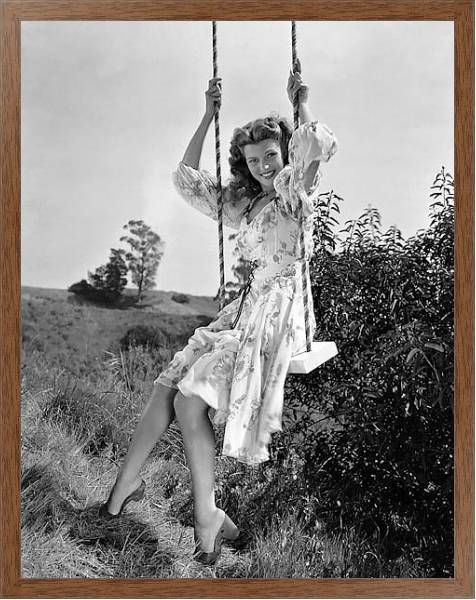 Постер Hayworth, Rita 21 с типом исполнения На холсте в раме в багетной раме 1727.4310