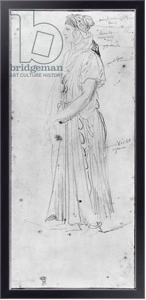 Постер Moorish woman 2 с типом исполнения На холсте в раме в багетной раме 221-01