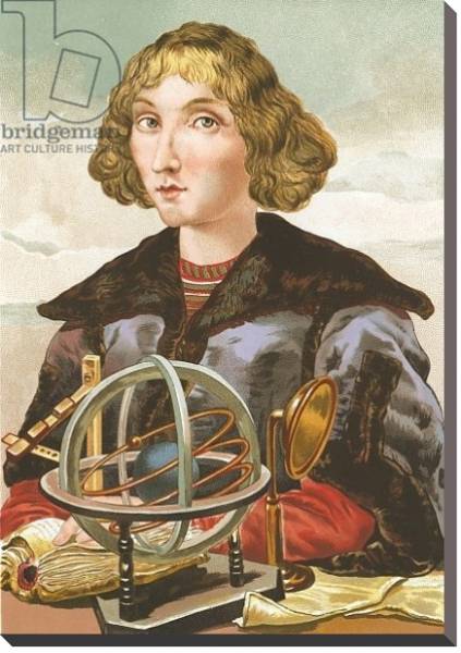 Постер Nicolaus Copernicus с типом исполнения На холсте без рамы