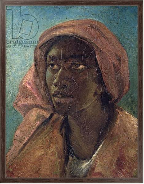 Постер A Young Negro Woman с типом исполнения На холсте в раме в багетной раме 221-02
