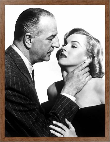 Постер Monroe, Marilyn (Asphalt Jungle, The) 2 с типом исполнения На холсте в раме в багетной раме 1727.4310