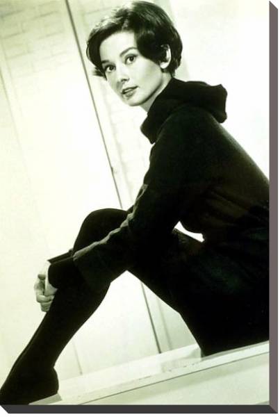 Постер Хепберн Одри 59 с типом исполнения На холсте без рамы
