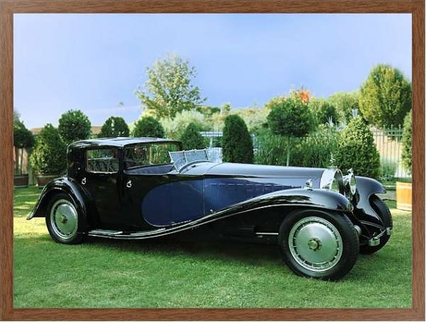 Постер Bugatti Type 41 Coupe de Ville '1929 с типом исполнения На холсте в раме в багетной раме 1727.4310
