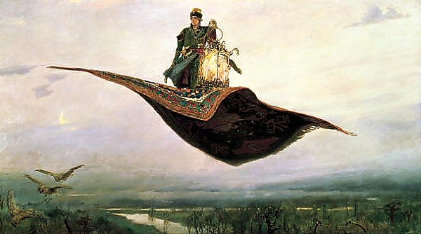 Постер Ковёр-самолёт. 1880 с типом исполнения На холсте без рамы