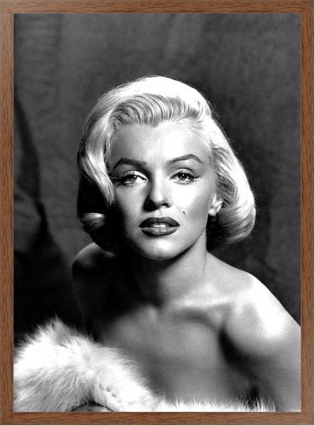 Постер Monroe, Marilyn 77 с типом исполнения На холсте в раме в багетной раме 1727.4310