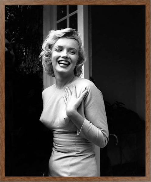 Постер Monroe, Marilyn 130 с типом исполнения На холсте в раме в багетной раме 1727.4310