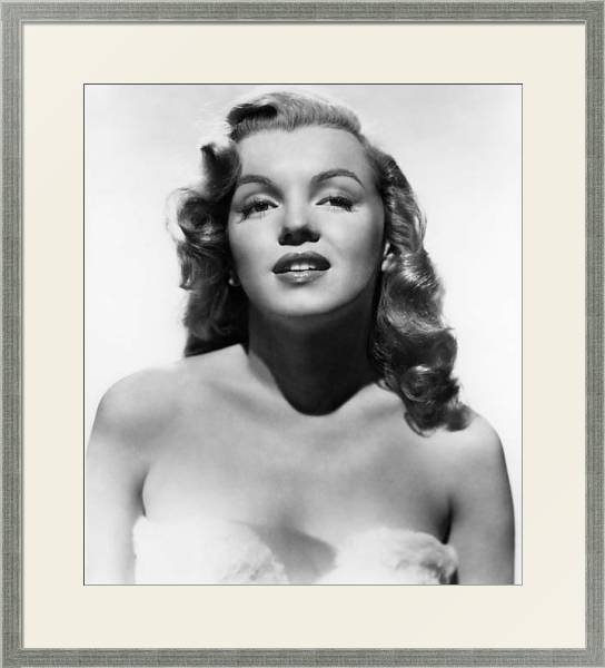 Постер Monroe, Marilyn (Love Happy) 2 с типом исполнения Под стеклом в багетной раме 1727.2510