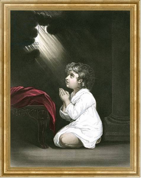 Постер Samuel as a boy с типом исполнения На холсте в раме в багетной раме NA033.1.051
