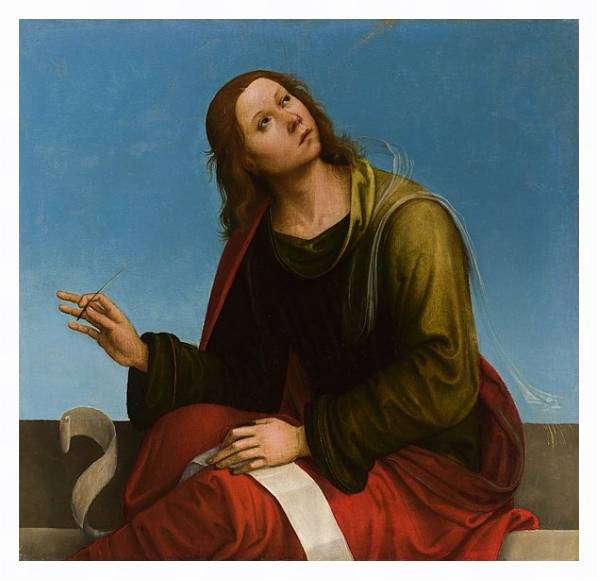 Постер Святой Джон Евангелист 2 с типом исполнения На холсте в раме в багетной раме 221-03