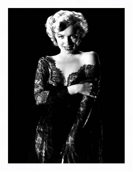 Постер Monroe, Marilyn 42 с типом исполнения На холсте в раме в багетной раме 221-03