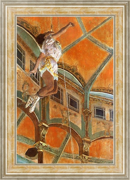 Постер Ла Ла в цирке Фернадо с типом исполнения На холсте в раме в багетной раме NA053.0.115