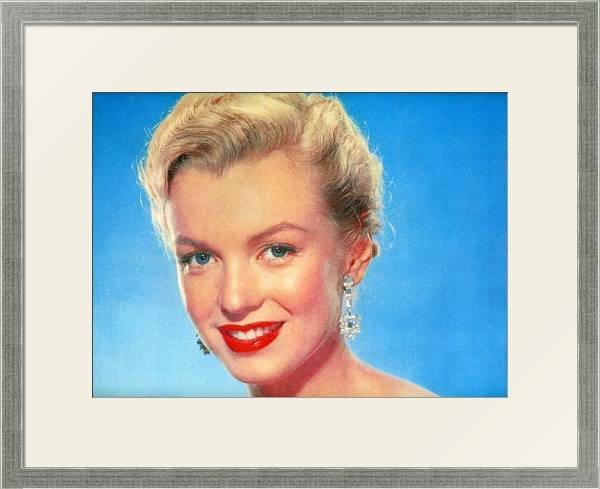 Постер Monroe, Marilyn 53 с типом исполнения Под стеклом в багетной раме 1727.2510