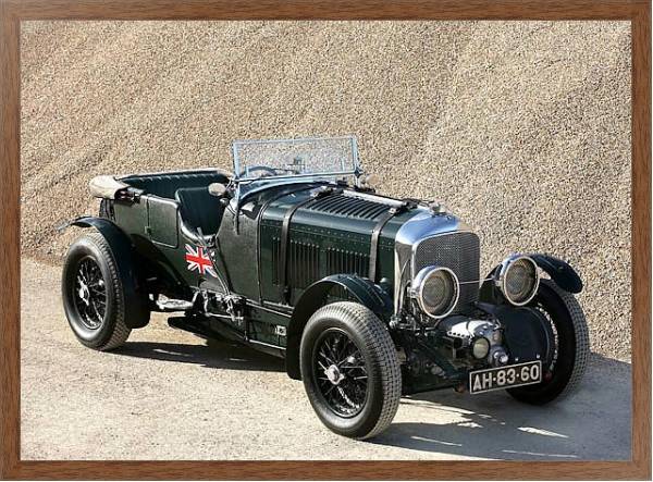 Постер Bentley 4 1 2 Litre Vanden Plas Open Tourer '1929–30 с типом исполнения На холсте в раме в багетной раме 1727.4310