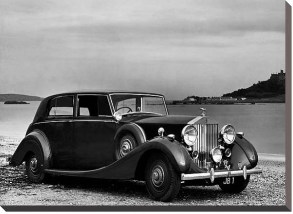 Постер Rolls-Royce Wraith '1938–39 с типом исполнения На холсте без рамы