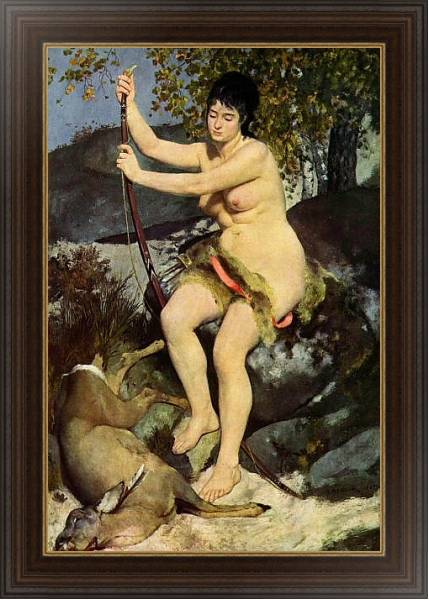 Постер Диана-охотница 2 с типом исполнения На холсте в раме в багетной раме 1.023.151