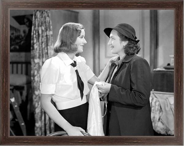 Постер Garbo, Greta (Ninotchka) 6 с типом исполнения На холсте в раме в багетной раме 221-02