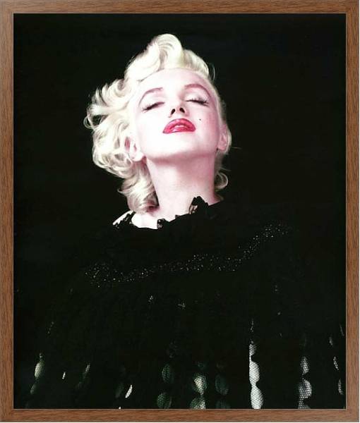 Постер Monroe, Marilyn 103 с типом исполнения На холсте в раме в багетной раме 1727.4310