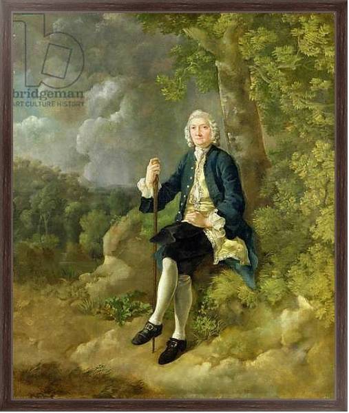 Постер Mr Clayton Jones, c.1744-45 с типом исполнения На холсте в раме в багетной раме 221-02