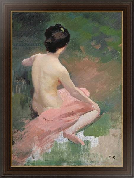 Постер Female Nude с типом исполнения На холсте в раме в багетной раме 1.023.151