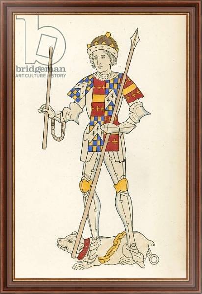 Постер Henry Beauchamp, Duke of Warwick, 1483-85 с типом исполнения На холсте в раме в багетной раме 35-M719P-83