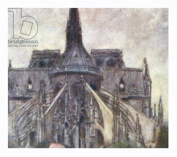 Постер Notre Dame с типом исполнения На холсте в раме в багетной раме 221-03