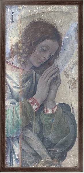 Постер Поклоняющийся ангел 3 с типом исполнения На холсте в раме в багетной раме 221-02