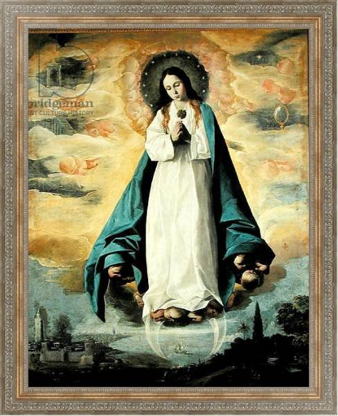 Постер The Immaculate Conception с типом исполнения На холсте в раме в багетной раме 484.M48.310