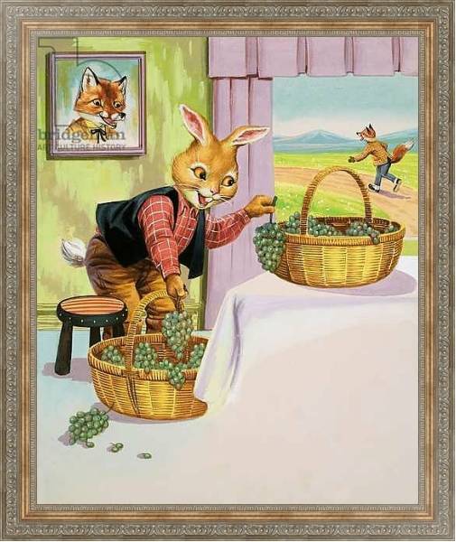 Постер Brer Rabbit 11 с типом исполнения На холсте в раме в багетной раме 484.M48.310