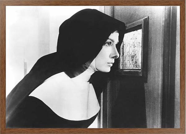 Постер Хепберн Одри 354 с типом исполнения На холсте в раме в багетной раме 1727.4310