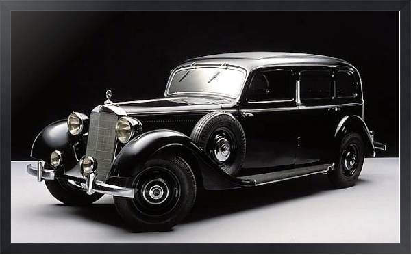 Постер Mercedes-Benz 260D Pullman Limousine (W138) '1936–40 с типом исполнения На холсте в раме в багетной раме 221-03