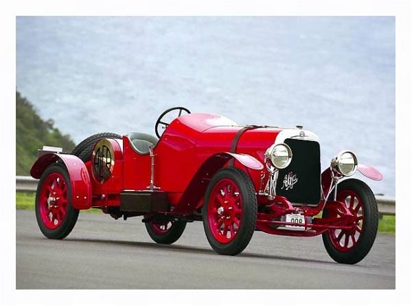 Постер Alfa Romeo G1 '1921–23 с типом исполнения На холсте в раме в багетной раме 221-03