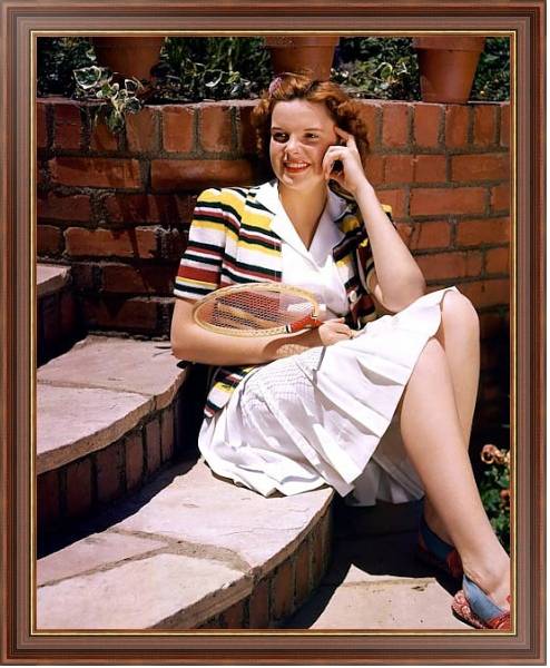 Постер Garland, Judy 16 с типом исполнения На холсте в раме в багетной раме 35-M719P-83