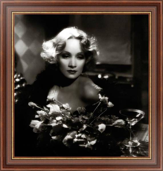 Постер Dietrich, Marlene (Shanghai Express) 5 с типом исполнения На холсте в раме в багетной раме 35-M719P-83