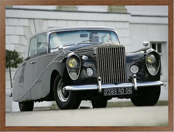Постер Rolls-Royce Silver Wraith ''Perspex Top'' Saloon by Hooper & Co '1951–59 с типом исполнения На холсте в раме в багетной раме 1727.4310