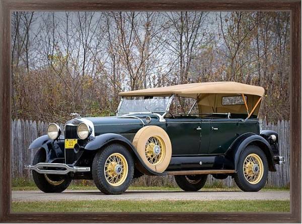 Постер Lincoln K Dual Cowl Sport Phaeton '1930 с типом исполнения На холсте в раме в багетной раме 221-02