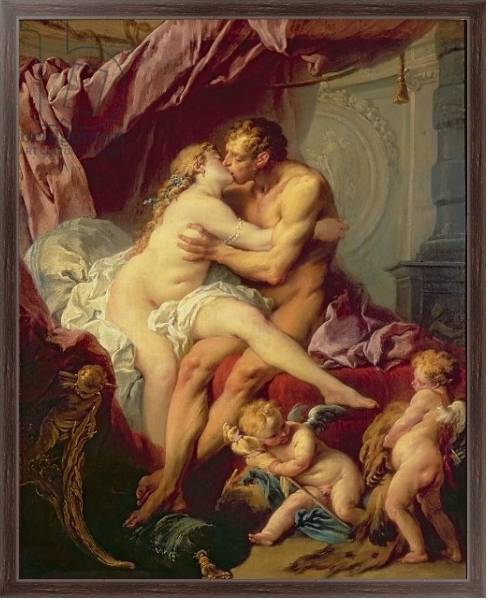 Постер Hercules and Omphale с типом исполнения На холсте в раме в багетной раме 221-02