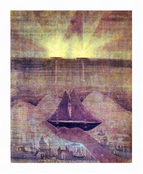 Постер Анданте (Соната моря) с типом исполнения На холсте в раме в багетной раме 221-03