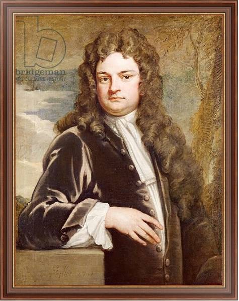 Постер Portrait of Sir Richard Steele 1711 с типом исполнения На холсте в раме в багетной раме 35-M719P-83