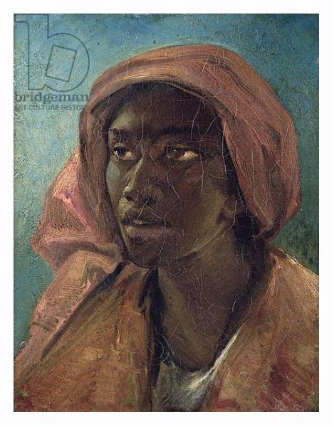 Постер A Young Negro Woman с типом исполнения На холсте в раме в багетной раме 221-03