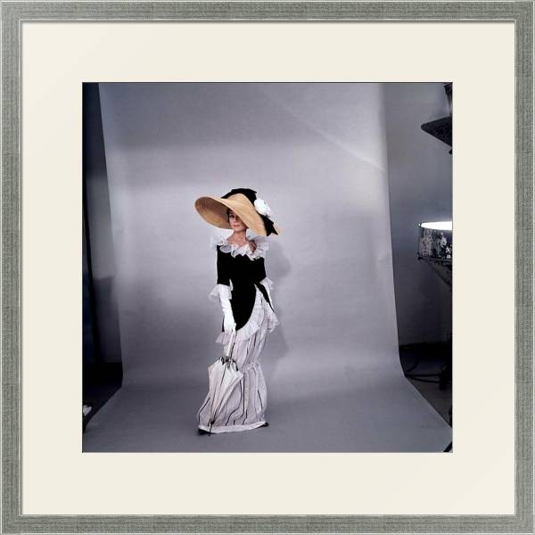 Постер Хепберн Одри 167 с типом исполнения Под стеклом в багетной раме 1727.2510