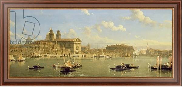 Постер The Giudecca, Venice, 1854 с типом исполнения На холсте в раме в багетной раме 35-M719P-83
