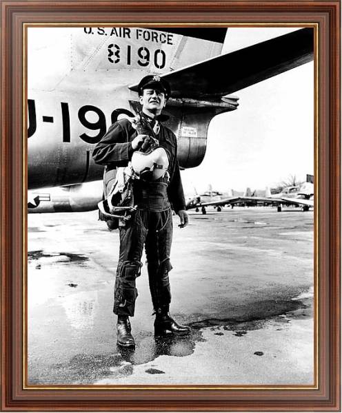 Постер Wayne, John (Jet Pilot) с типом исполнения На холсте в раме в багетной раме 35-M719P-83