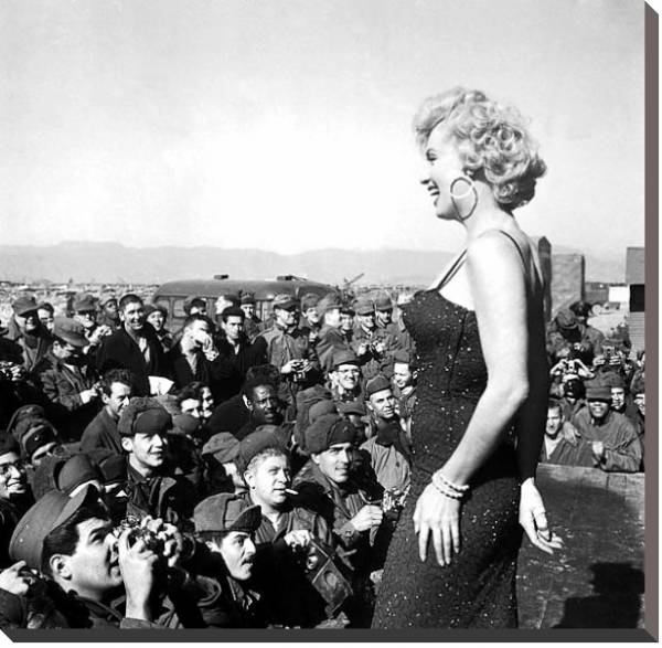 Постер Monroe, Marilyn 114 с типом исполнения На холсте без рамы