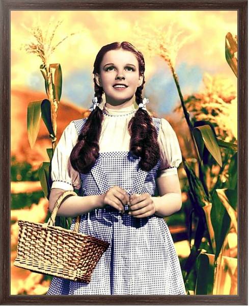 Постер Garland, Judy (Wizard Of Oz, The)C с типом исполнения На холсте в раме в багетной раме 221-02