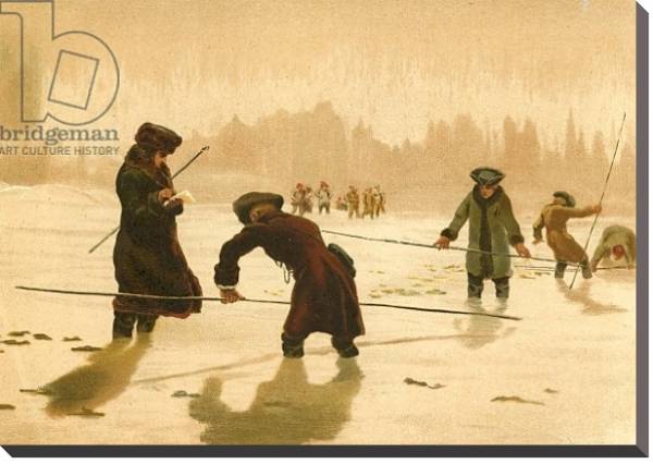Постер Maupertuis in Lapland с типом исполнения На холсте без рамы